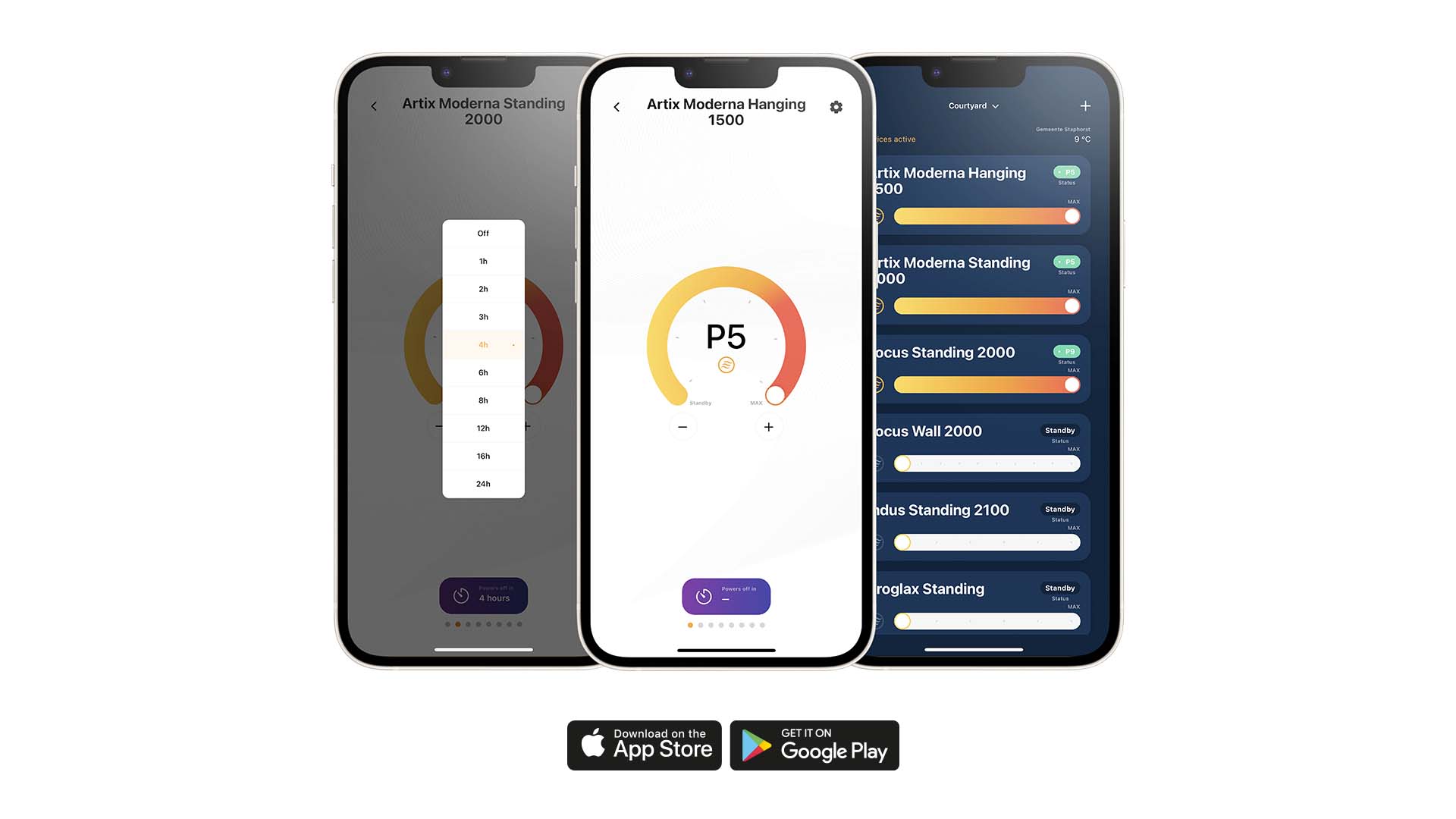 Proglax Smart sienas un griestu terases sildītājs 2000W