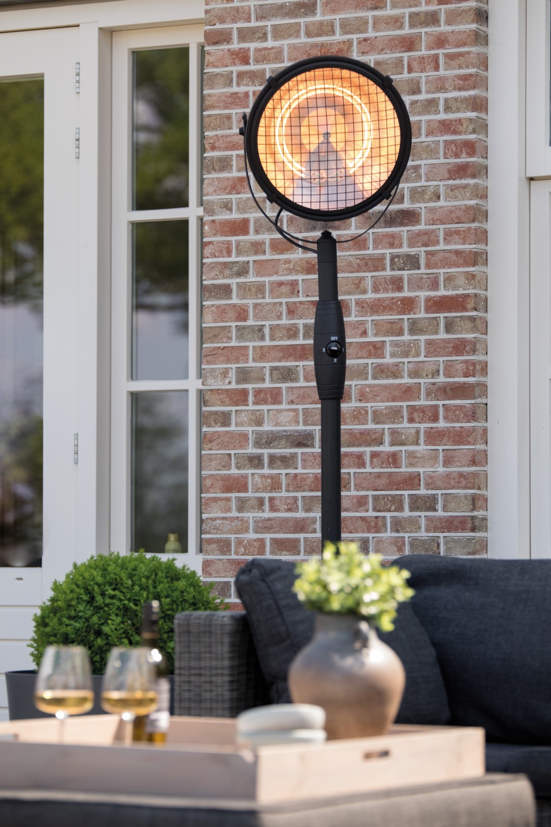 Sunred Indus 2100 W Terases sildītājs 