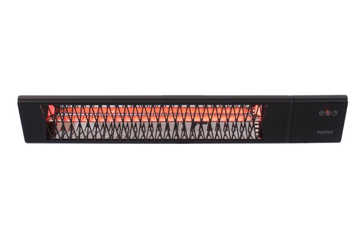 Triangle Dark SMART Black sienas sildītājs 2500 vati